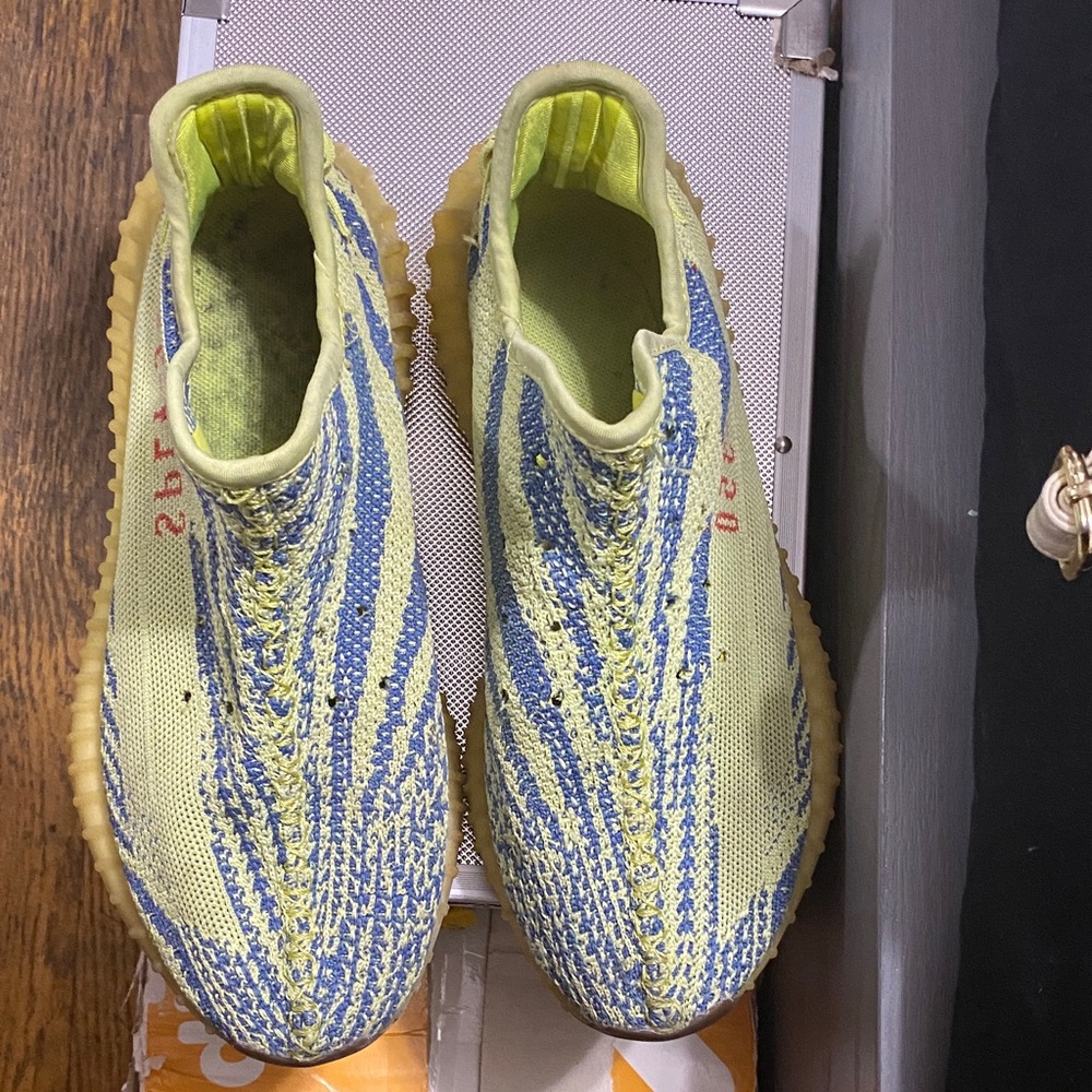 Yeezy Kids Sneakers in Yellow and Blue